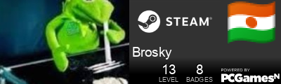 Brosky Steam Signature