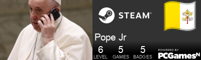 Pope Jr Steam Signature