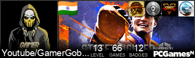 Steam Profile badge for Youtube/GamerGobind: Get your our own Steam Signature at SteamIDFinder.com