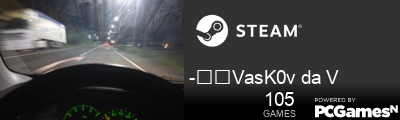 -⁧⁧VasK0v da V Steam Signature