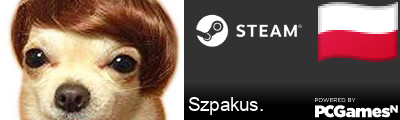 Szpakus. Steam Signature