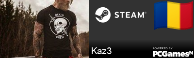 Kaz3 Steam Signature