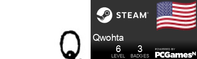 Qwohta Steam Signature