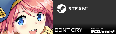 DONT CRY Steam Signature