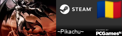 ~Pikachu~ Steam Signature