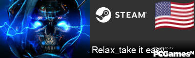 Relax_take it easy Steam Signature