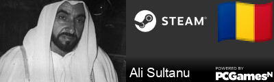 Ali Sultanu Steam Signature