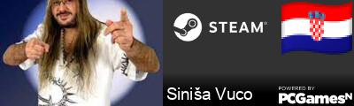 Siniša Vuco Steam Signature