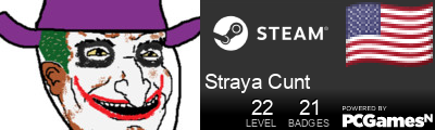 Straya Cunt Steam Signature