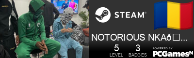 NOTORIOUS NKA💀 Steam Signature