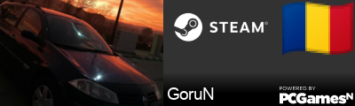 GoruN Steam Signature