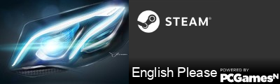 English Please Steam Signature