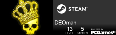 DEOman Steam Signature
