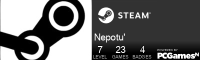 Nepotu' Steam Signature