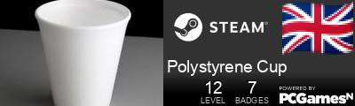 Polystyrene Cup Steam Signature