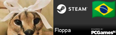 Floppa Steam Signature