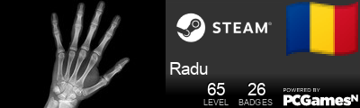 Radu Steam Signature