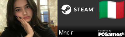 Mnclr Steam Signature