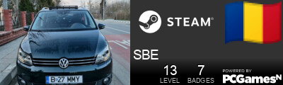 SBE Steam Signature