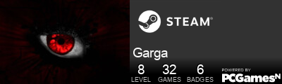 Garga Steam Signature