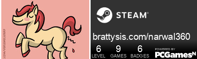 brattysis.com/narwal360 Steam Signature