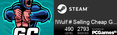 !Wulf # Selling Cheap Games Steam Signature