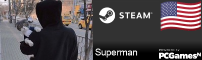 Superman Steam Signature