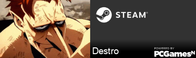 Destro Steam Signature