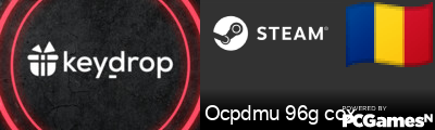 Ocpdmu 96g cox Steam Signature