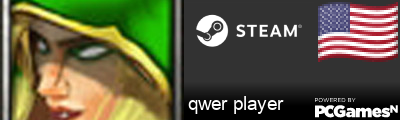 qwer player Steam Signature