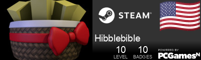 Hibblebible Steam Signature