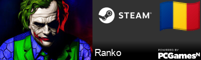 Ranko Steam Signature