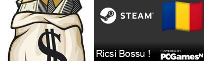 Ricsi Bossu ! Steam Signature