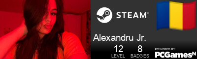 Alexandru Jr. Steam Signature