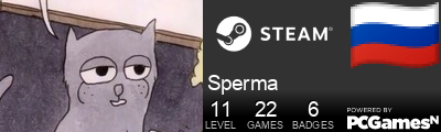 Sperma Steam Signature