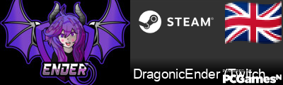 DragonicEnder (Twitch.TV) Steam Signature