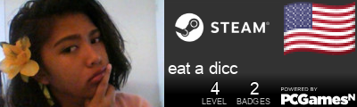 eat a dicc Steam Signature