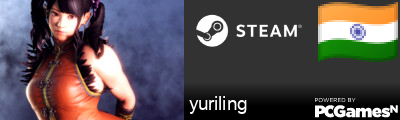 Steam Profile badge for yuriling: Get your our own Steam Signature at SteamIDFinder.com