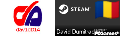 David Dumitrache Steam Signature