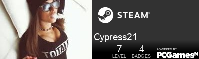 Cypress21 Steam Signature