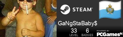 GaNgStaBaby$ Steam Signature