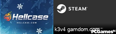 k3v4 gamdom.com Steam Signature