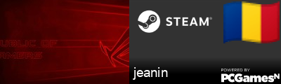 jeanin Steam Signature