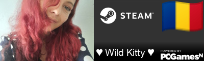 ♥ Wild Kitty ♥ Steam Signature