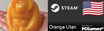 Orange Utan Steam Signature