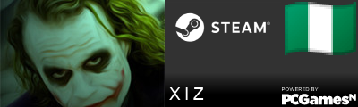 X I Z Steam Signature