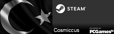 Cosmiccus Steam Signature