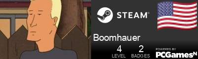 Boomhauer Steam Signature