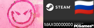 MAX00000000 Steam Signature