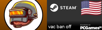 vac ban off Steam Signature